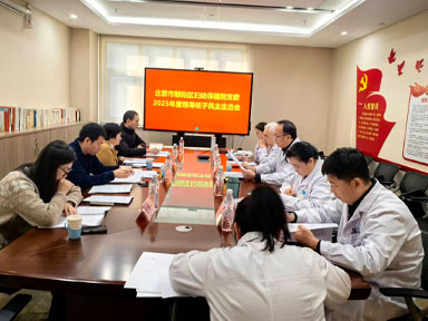 朝阳区妇幼保健院党委召开2025年度民主生活会